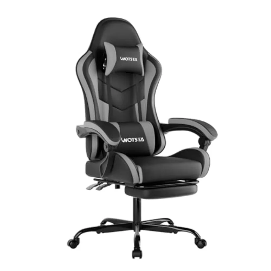 Sofas - Ergonomische gaming-bureaustoel met voetsteun, in een