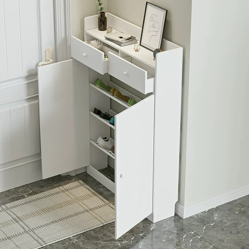 Shoe Rack Cabinet Narrow Entryway - &Slim 20cm schoenenkast voor de hal,