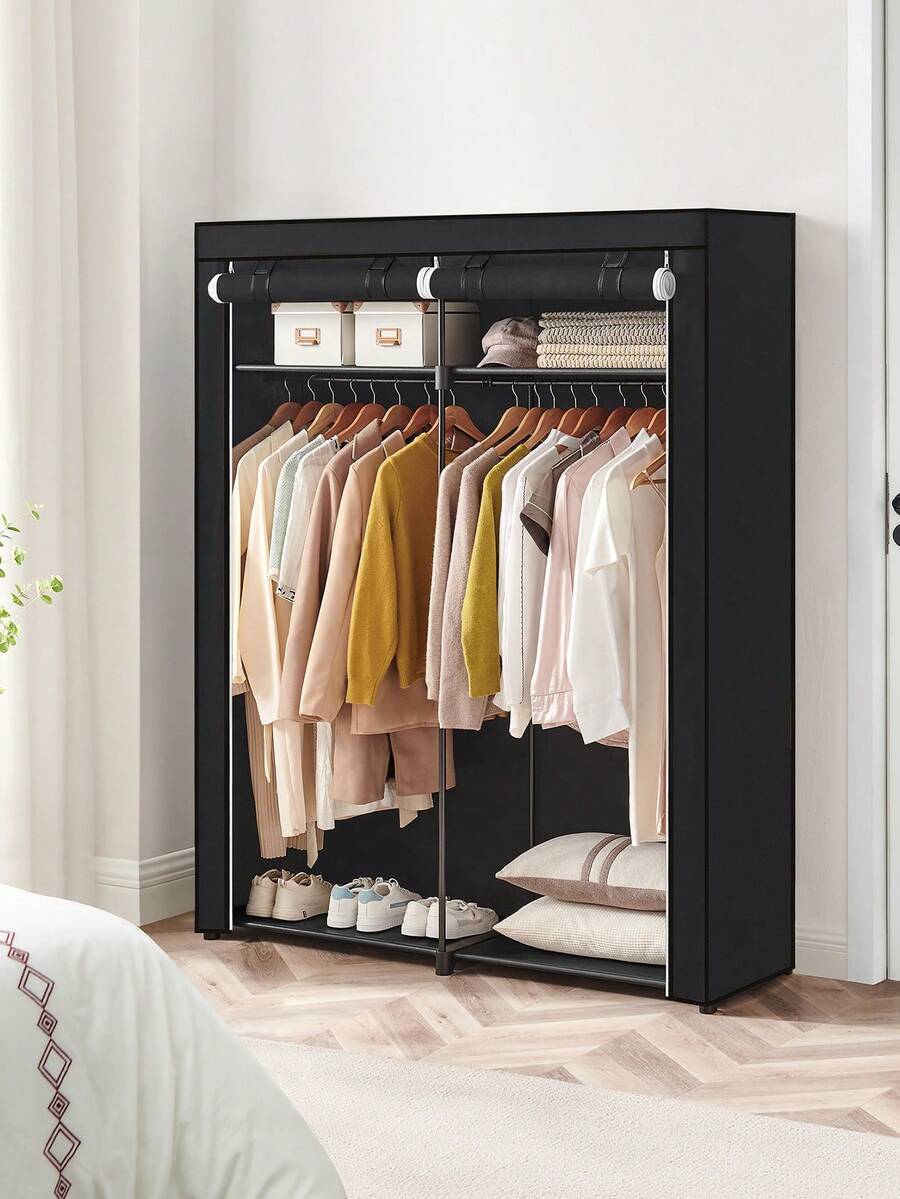 Kledingkast, draagbare kleding - Wardrobe Closet Portable Fabric Cover recensie en prijs
