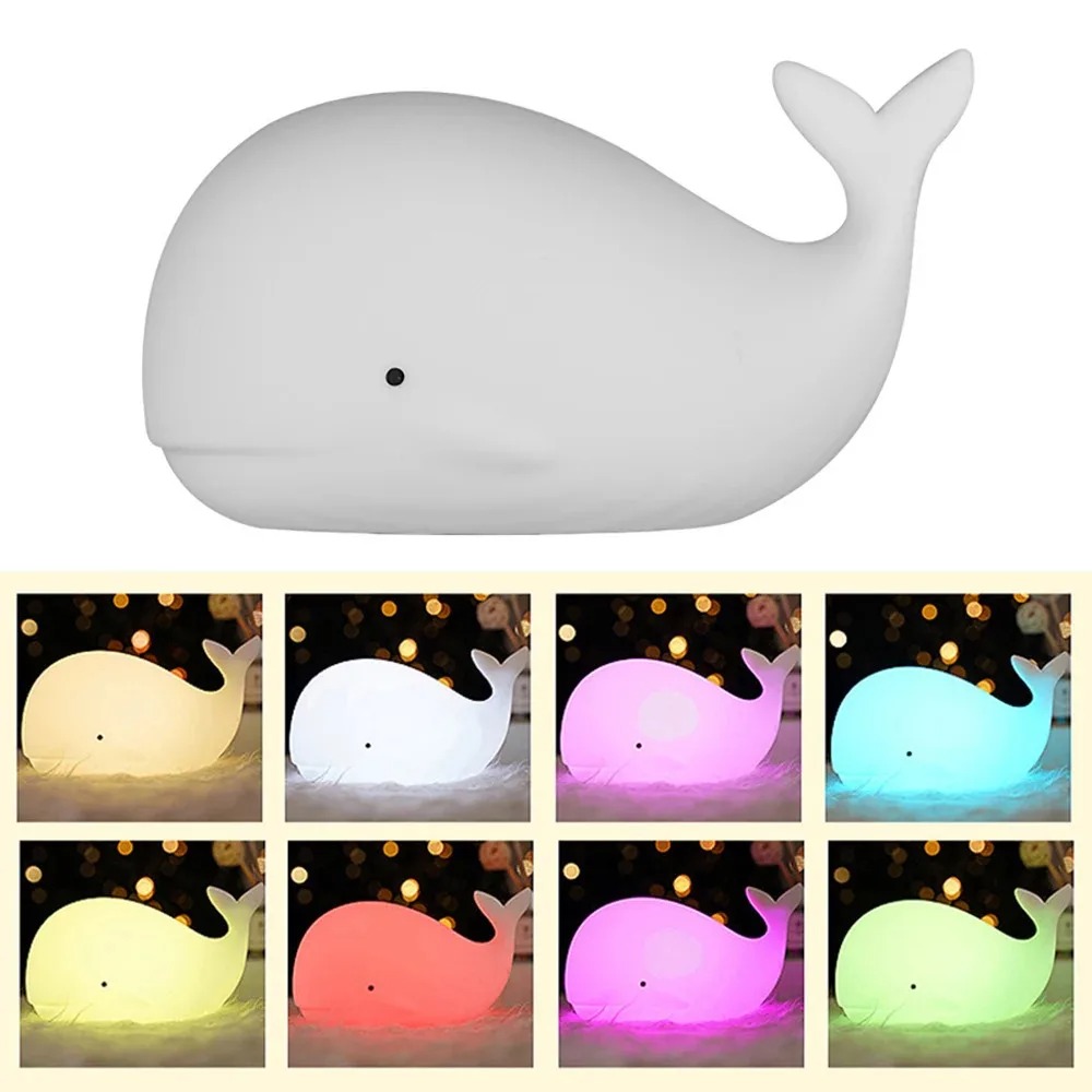 LED-nachtlampje Leuke walvis C - Floating Nightstand With Led Light recensie en prijs