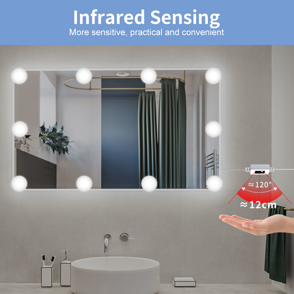 Make-Up Spiegel Licht Vanity H - Dressing Table Vanity With Lighted Mirror recensie en prijs