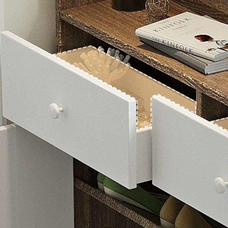 &Slim 20cm schoenenkast voor d - Shoe Rack Cabinet Narrow Entryway recensie en prijs