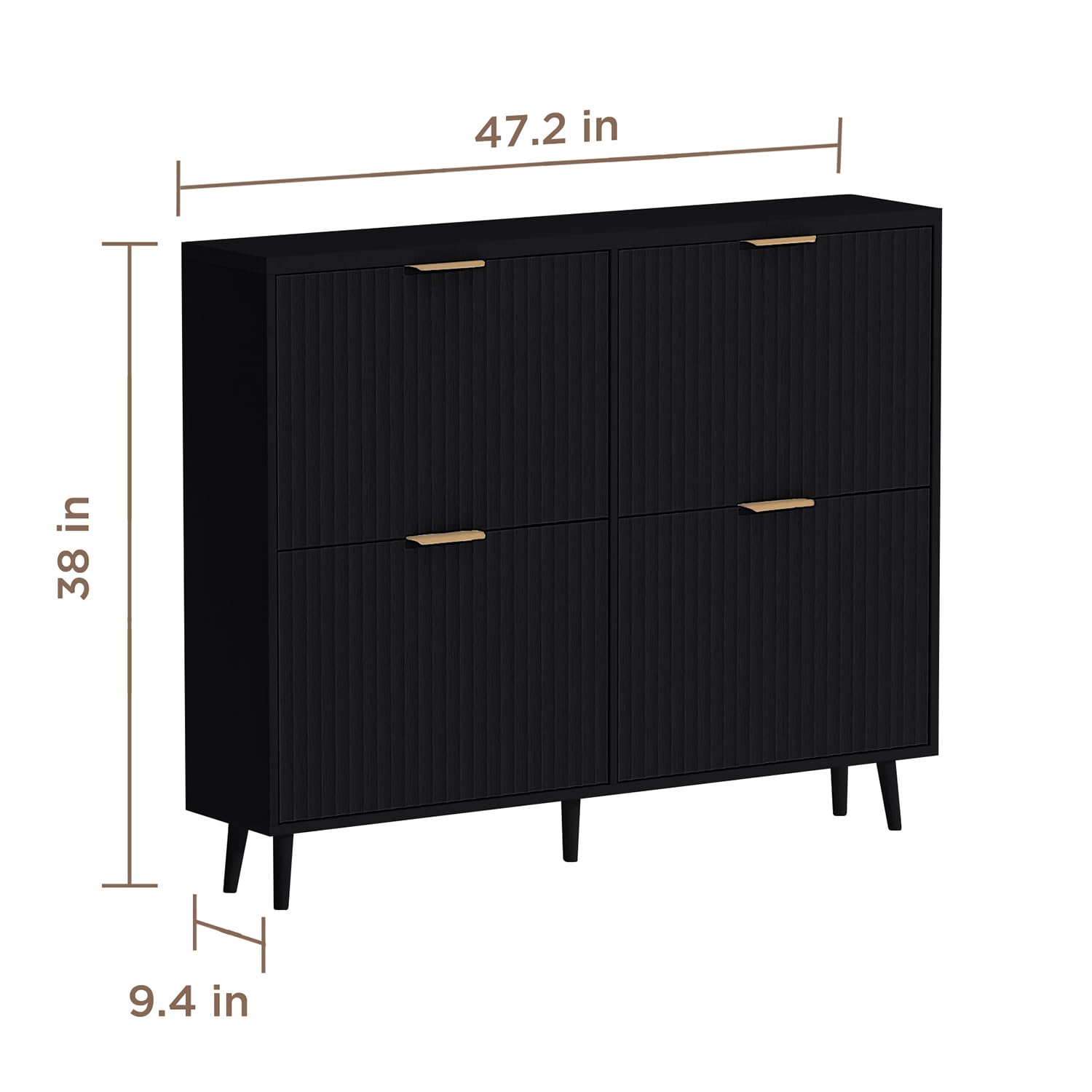 Schoenenkast, moderne, vrijsta - Shoe Rack Cabinet Narrow Entryway recensie en prijs
