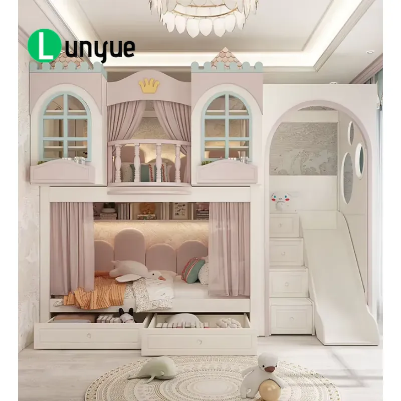 Op maat gemaakt stapelbed in p - Bunk Bed With Stairs And Slide recensie en prijs