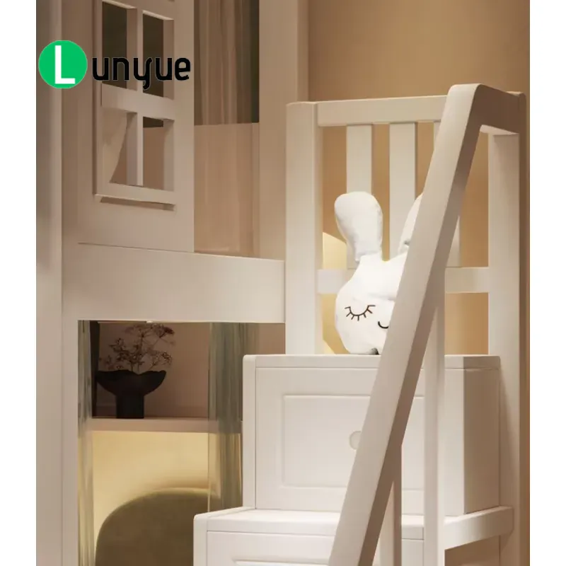 Op maat gemaakt stapelbed in p - Bunk Bed With Stairs And Slide recensie en prijs