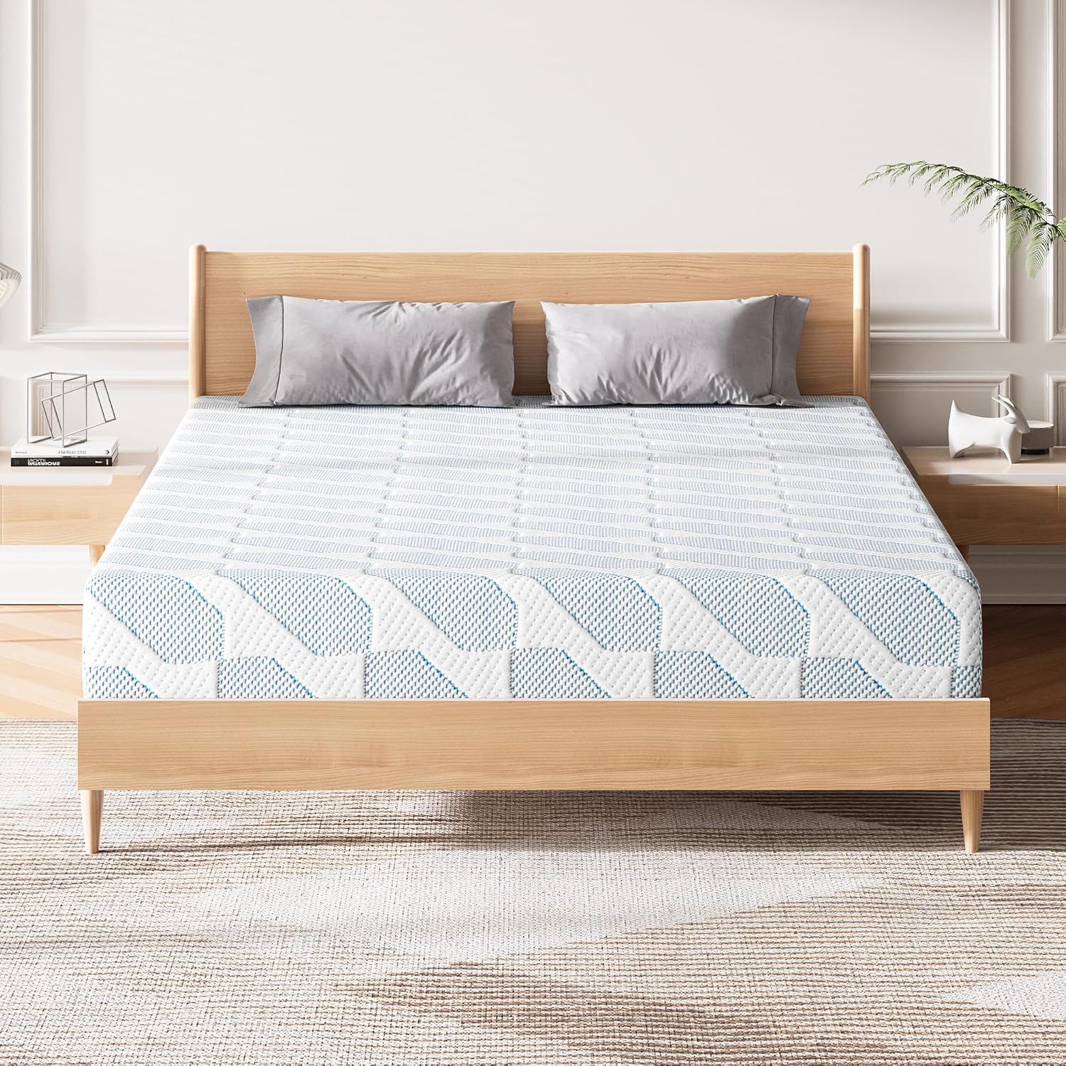 Queen size matras 10 inch koel - Memory Foam Mattress In A Box Queen recensie en prijs