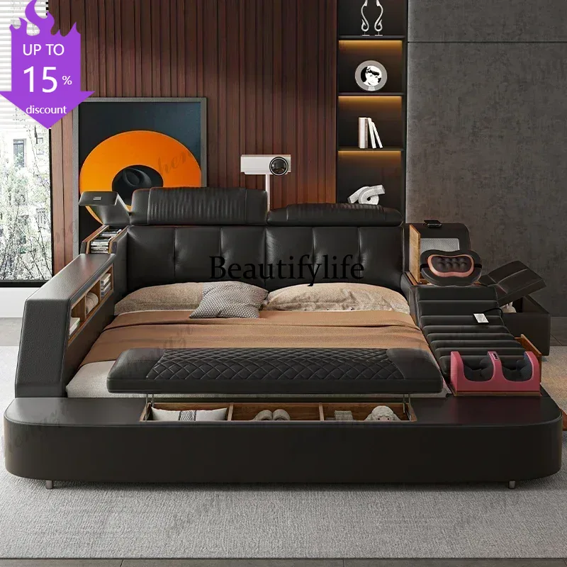 A182 Zwarte Kingsize Bedframe  - King Size Bed Frame With Storage Drawers recensie en prijs