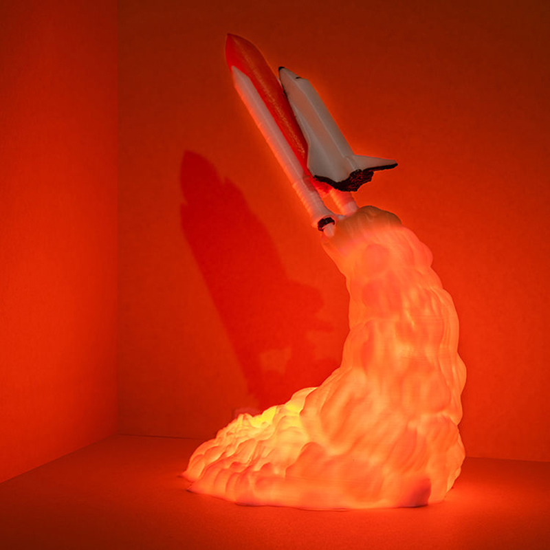 USB Oplaadbare Space Shuttle R - Floating Nightstand With Led Light recensie en prijs
