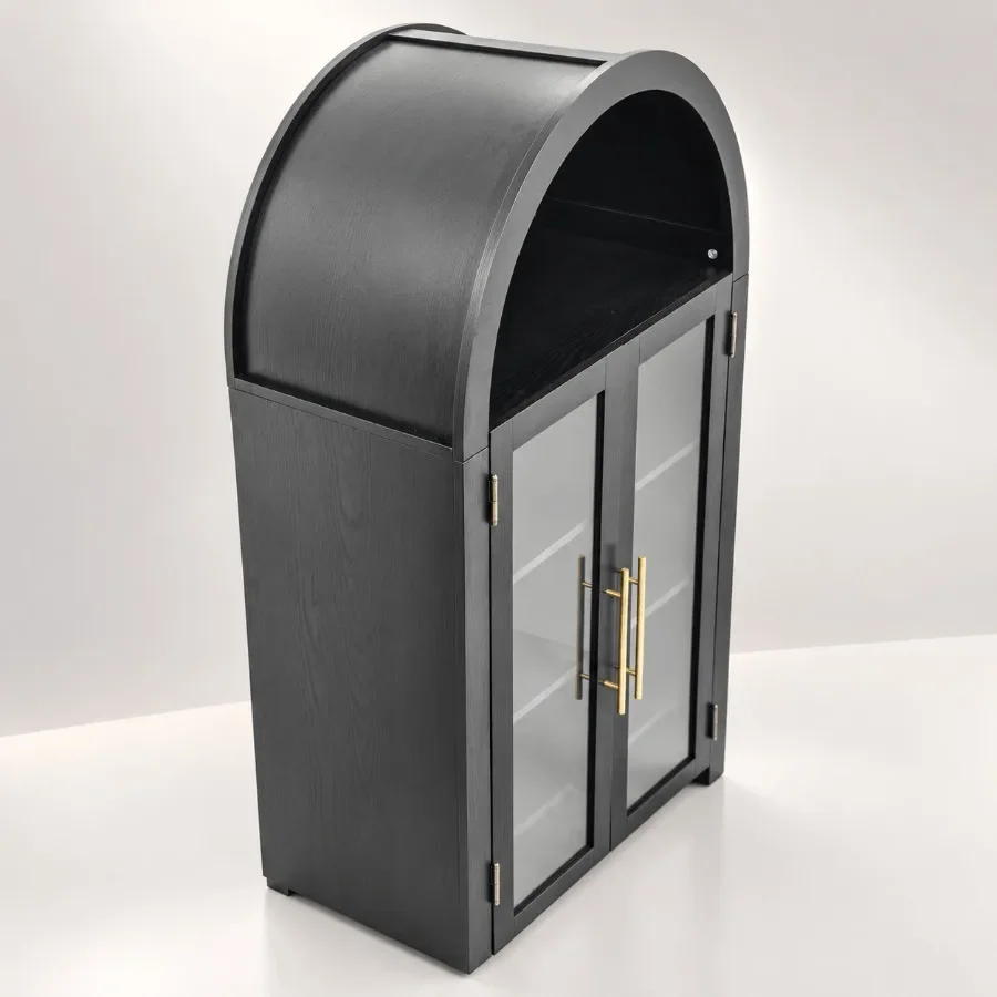 Hoge, gebogen keukenkast – bla - Storage recensie en prijs