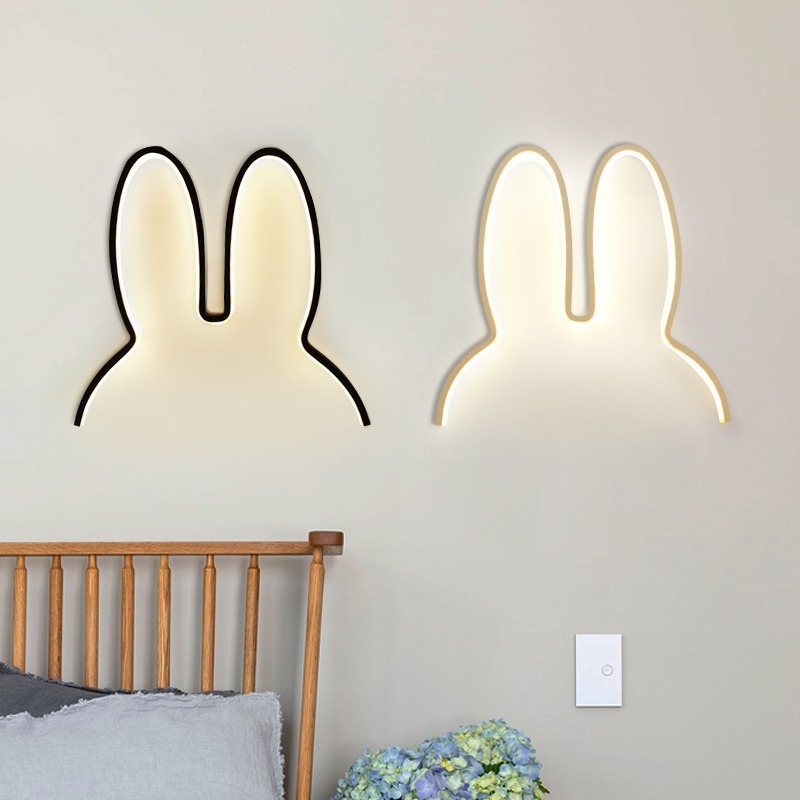Leuke Led Konijn Wandlampen US - Floating Nightstand With Led Light recensie en prijs