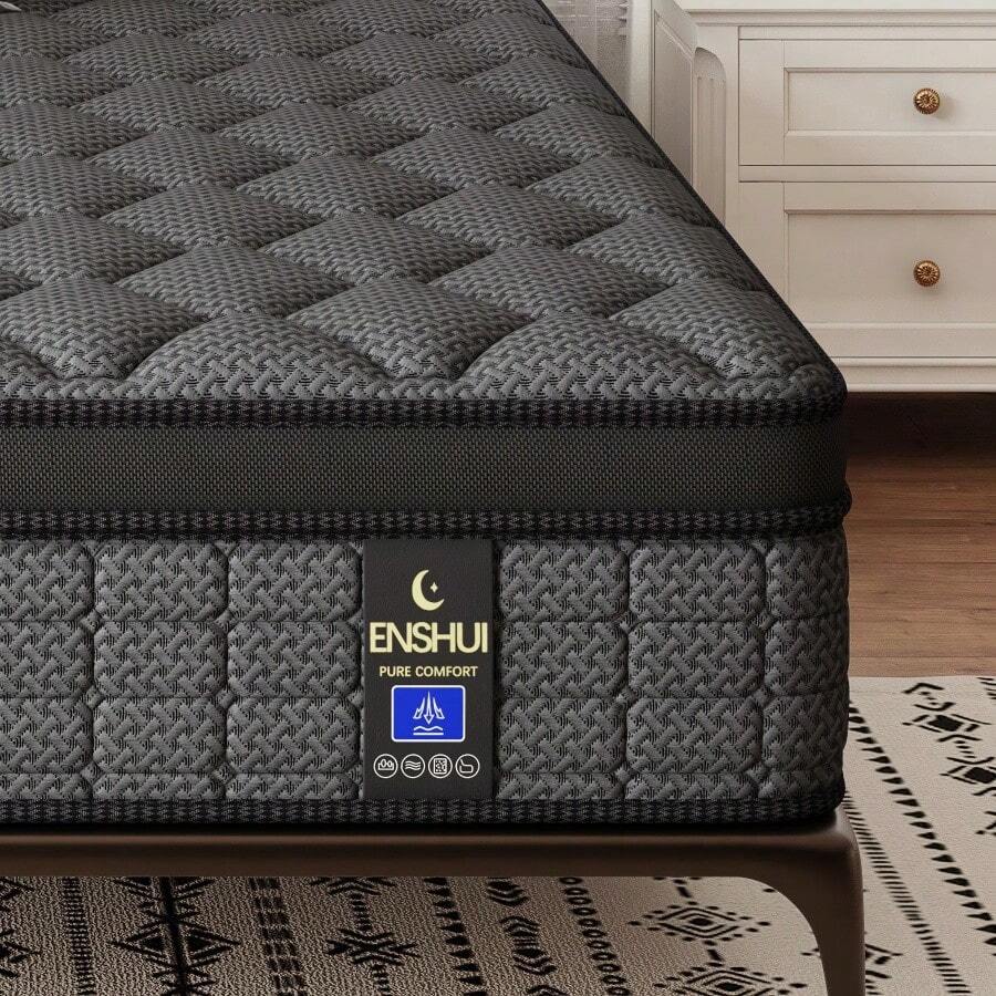 12/14 inch hybride matras, ver - Memory Foam Mattress In A Box Queen recensie en prijs