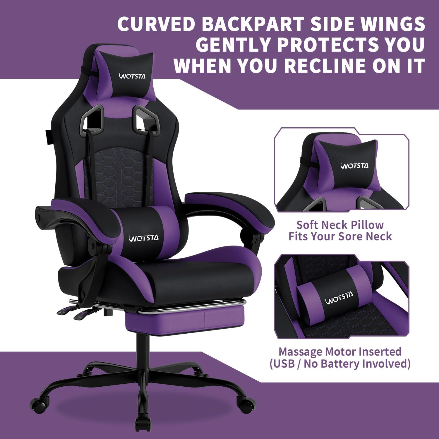 Gamingstoel met massagefunctie - Sofas recensie en prijs