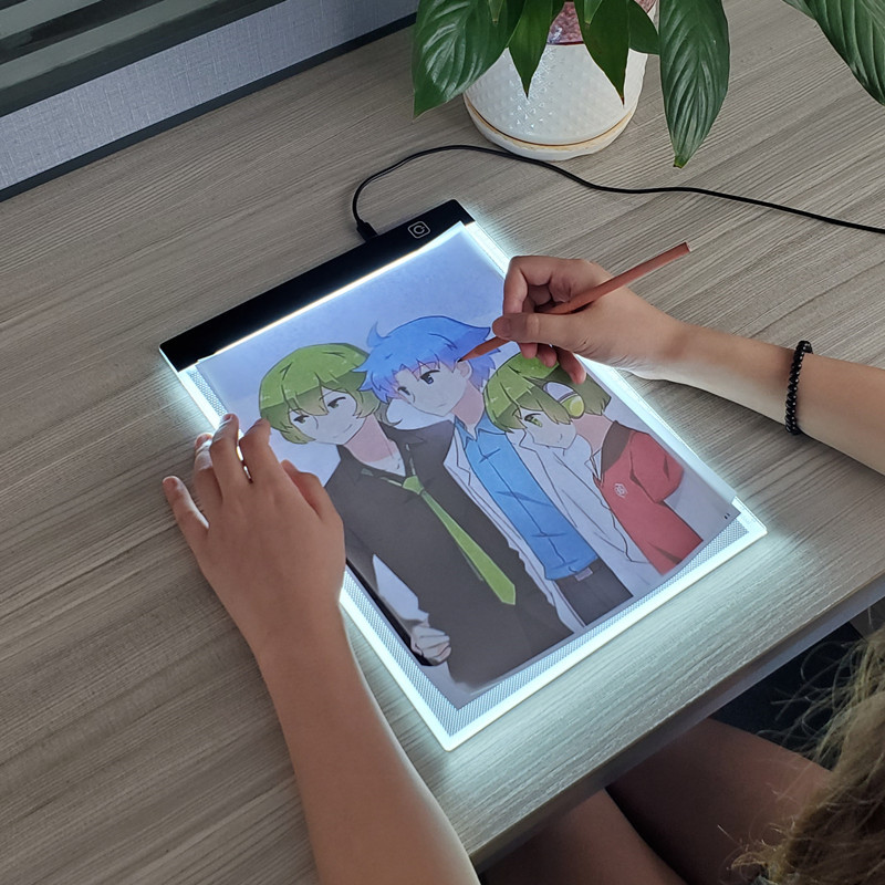 A5 LED fotokopietafel, tekenta - Floating Nightstand With Led Light recensie en prijs