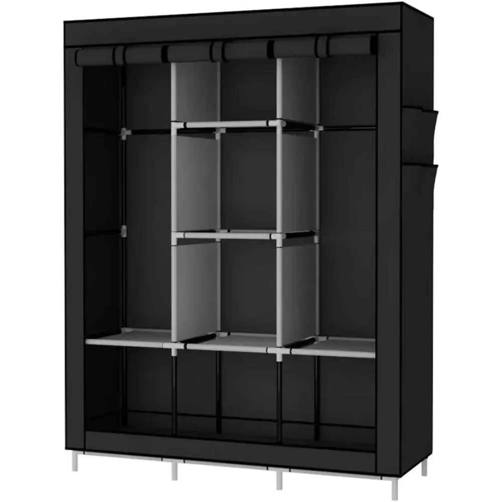 Draagbare kledingkast, kleding - Wardrobe Closet Portable Fabric Cover recensie en prijs